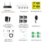 Système De Caméras De Surveillance WiFi PTZ 4 Caméras
